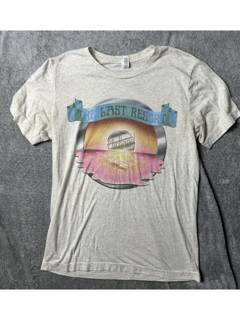 Midland The Last Resort Tour T Shirt Medium Bella Canvas Country Concert Tee